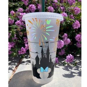 Disney castle Starbucks cup